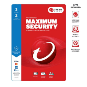 Trend Micro Maximum Security 3 Devices 2 Years